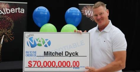 mitchel dyck|Man couldn't believe he won one of Canada's largest .
